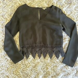 Ecote long sleeved blouse
